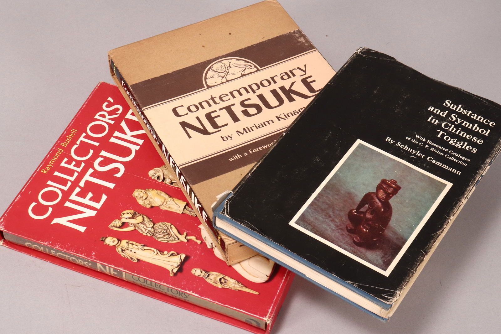 Three Reference Books on Netsuke, (1 of 1)