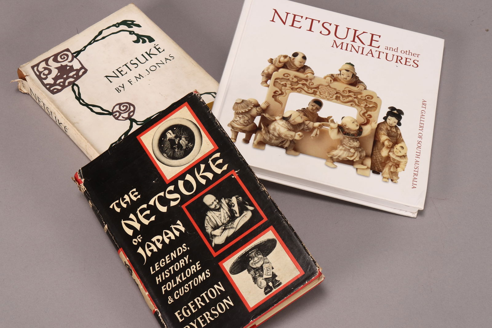 Three Reference Book on Netsuke, (1 of 1)