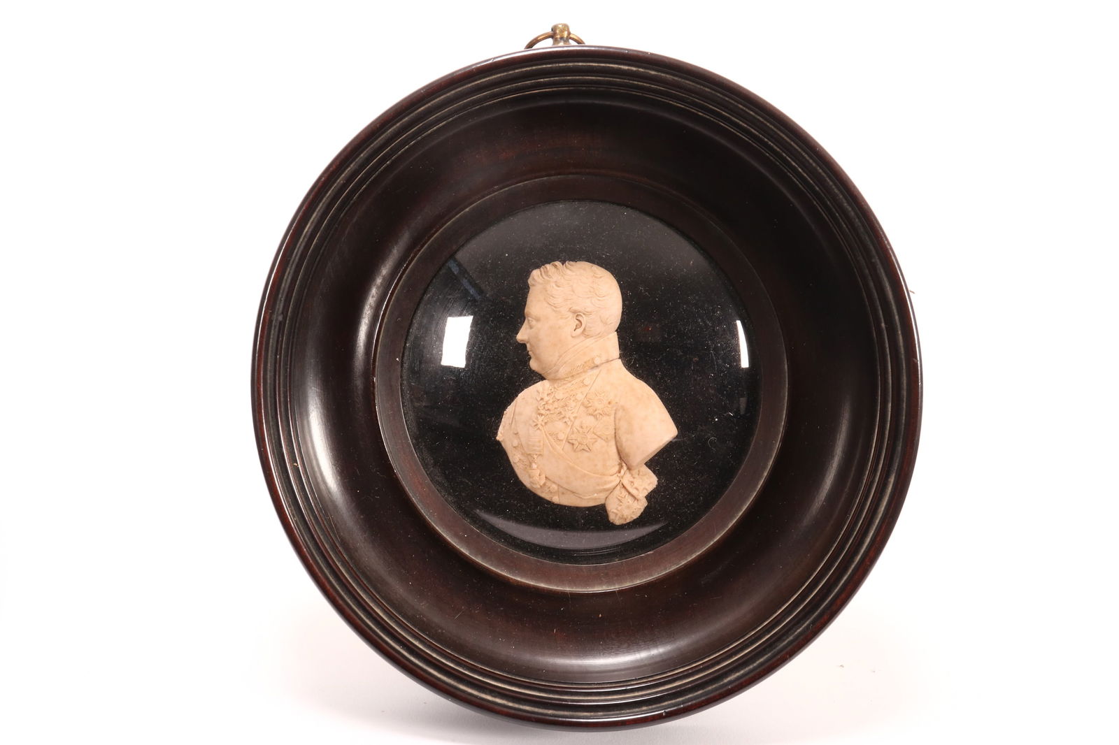 19th Century Wax Portrait of Alexander I of Russia (1 of 3)