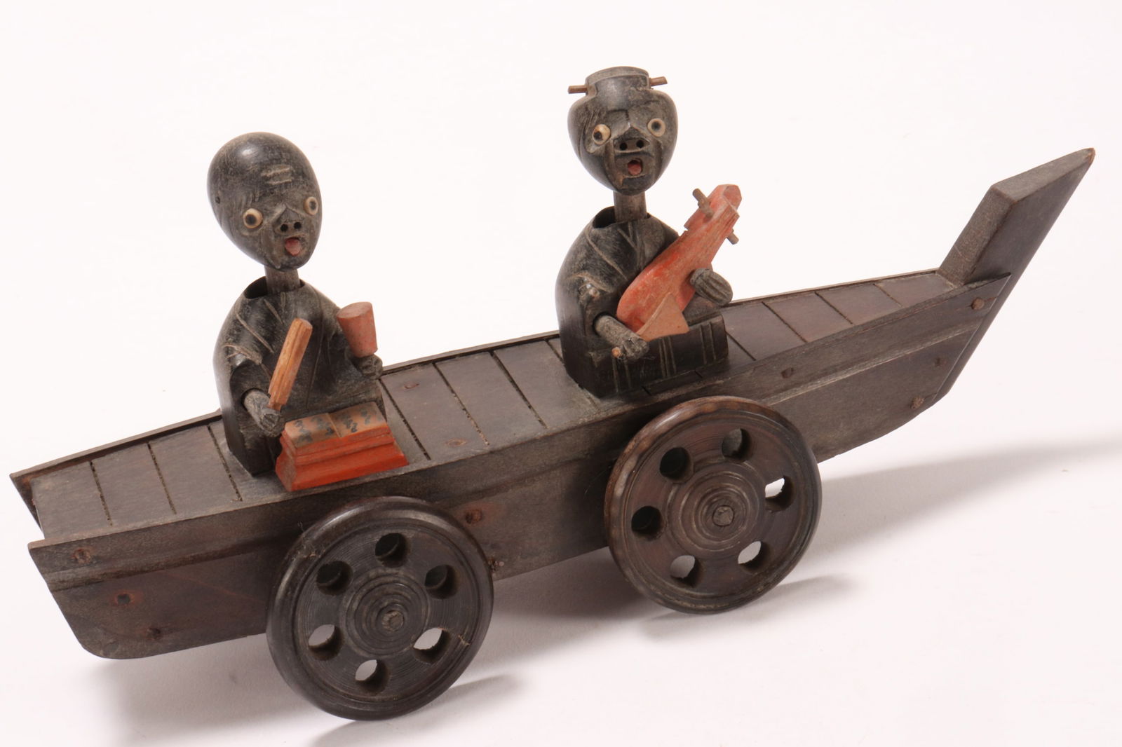 Japanese Meiji Period Kobe Automaton Toy, (1 of 4)