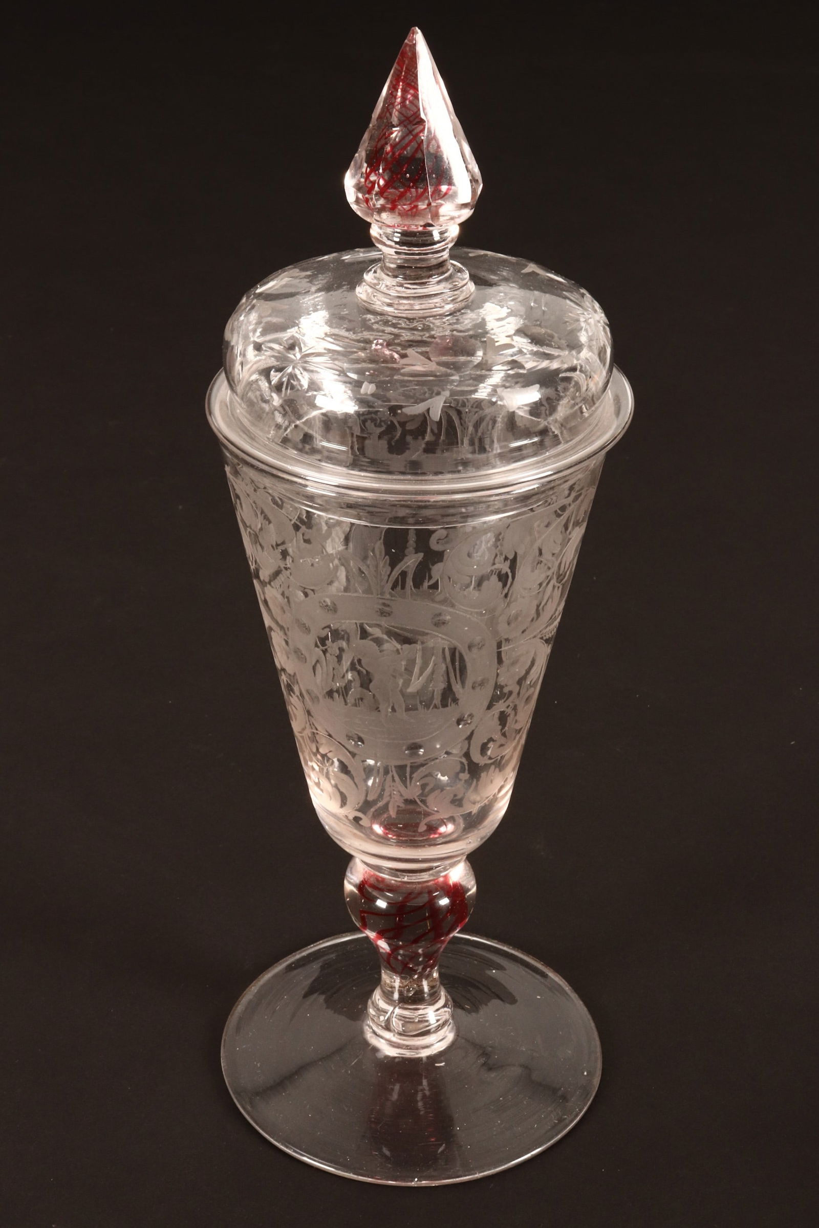 Late 18th Century Baroque Bohemian Pokal, (1 of 15)