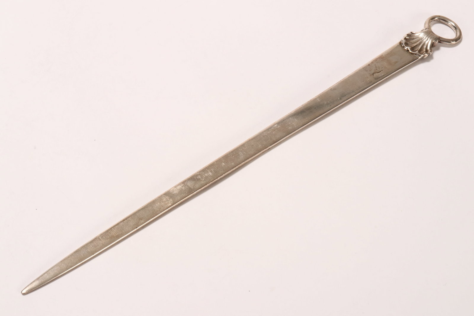 George III Sterling Silver Meat Skewer, (1 of 4)