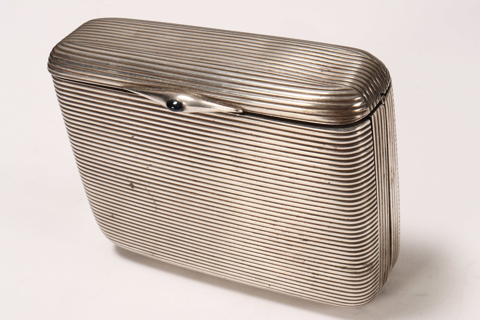 Large Austro-Hungarian Silver Folding Multi Compartment Cigarette Case, (1 of 6)