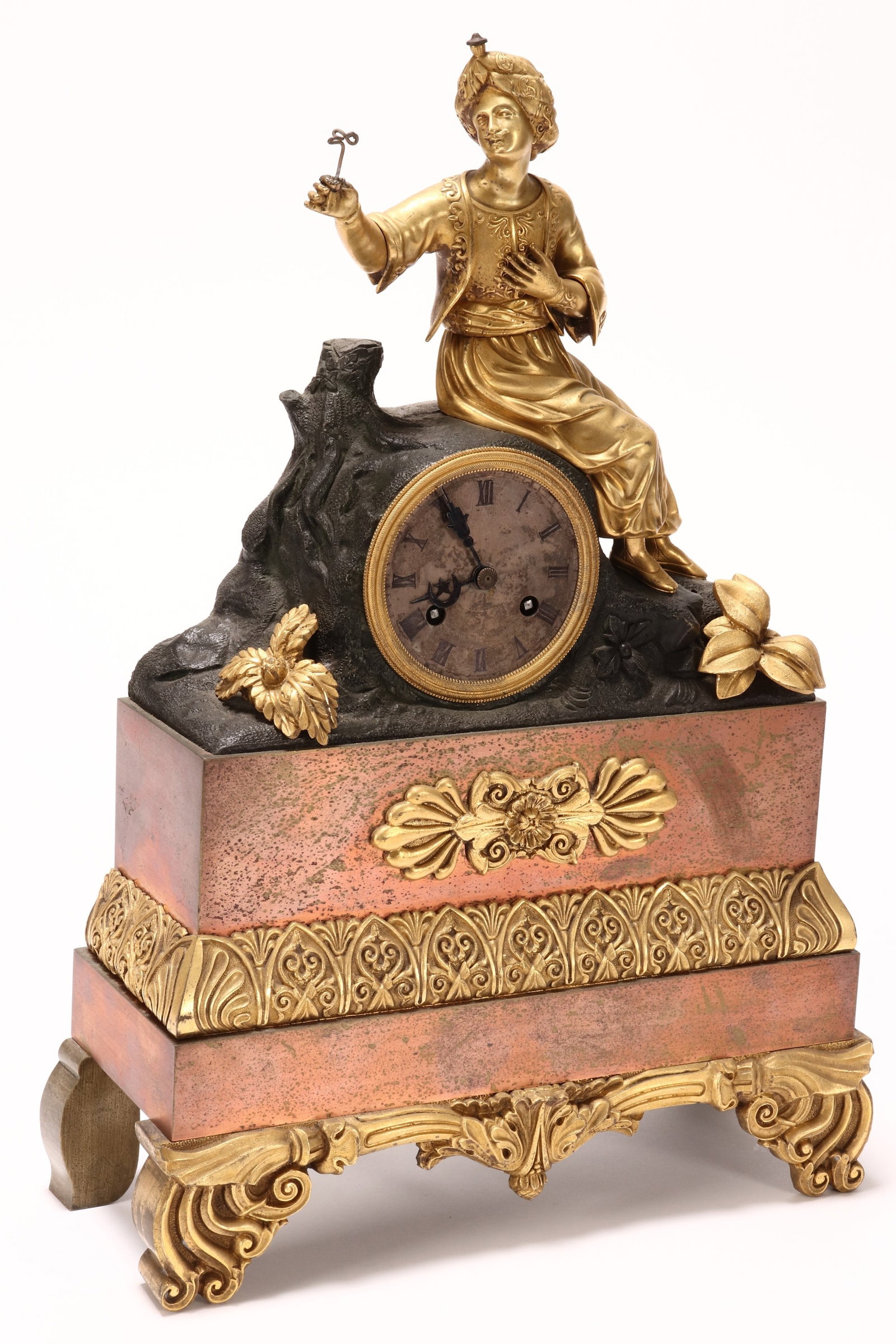 19th Century French Ormolu Mantle Clock, (1 of 6)