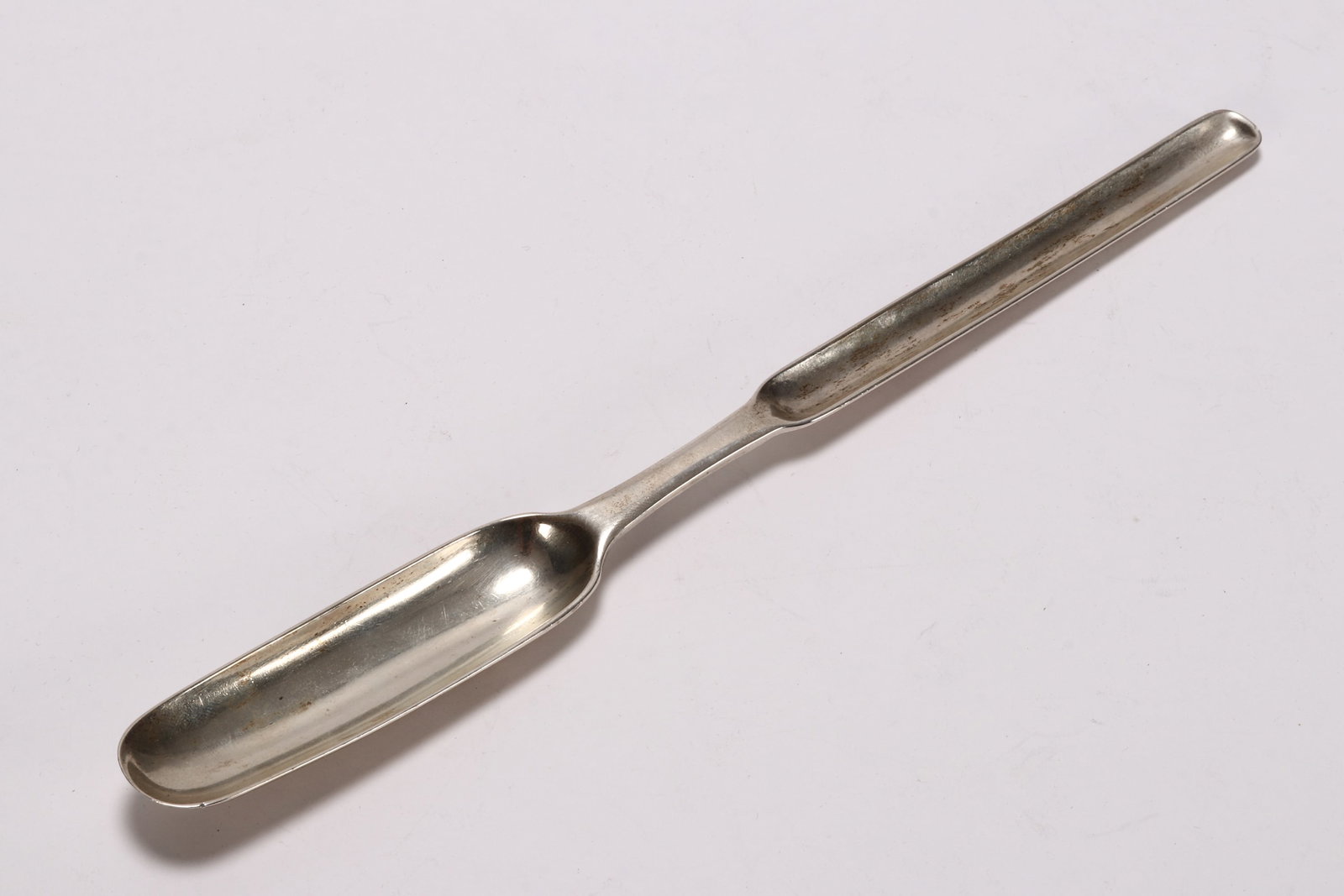Irish George III Sterling Silver Marrow Scoop, (1 of 3)