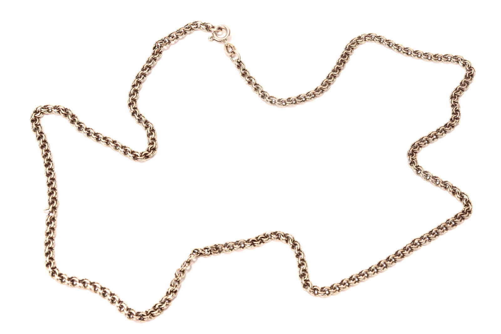 English 9ct Yellow Gold Chain, (1 of 1)