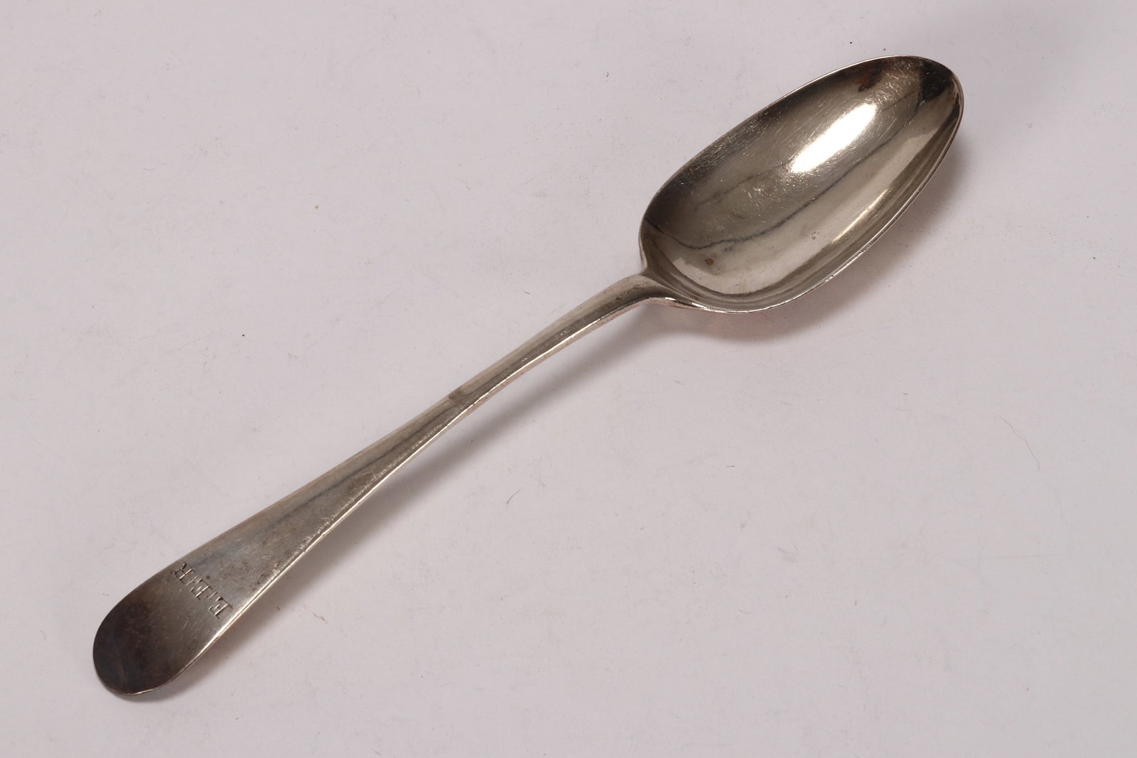 Queen Anne/George I Britannia Silver Table Spoon, (1 of 4)