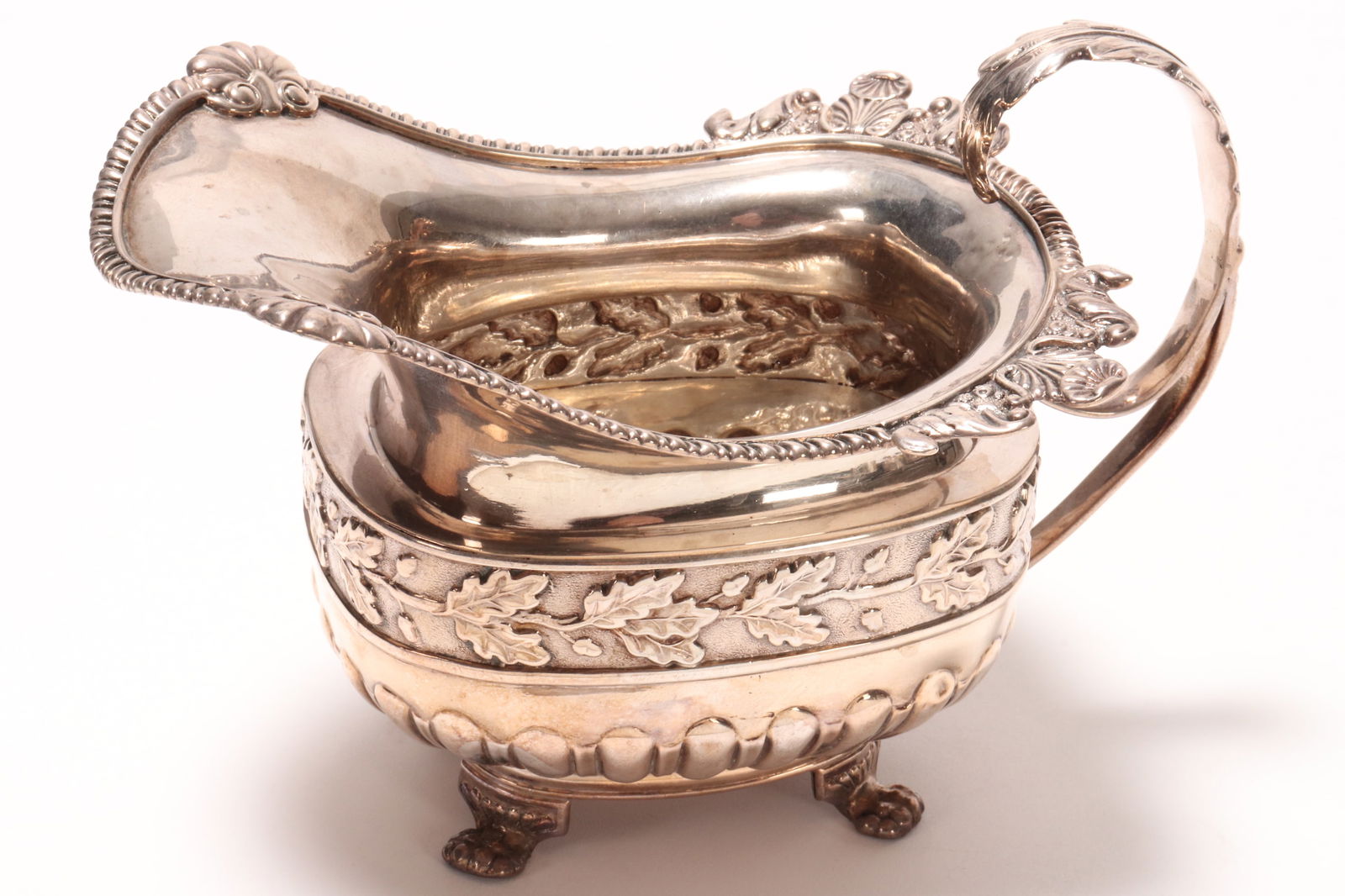 Irish George III Sterling Silver Creamer, (1 of 5)