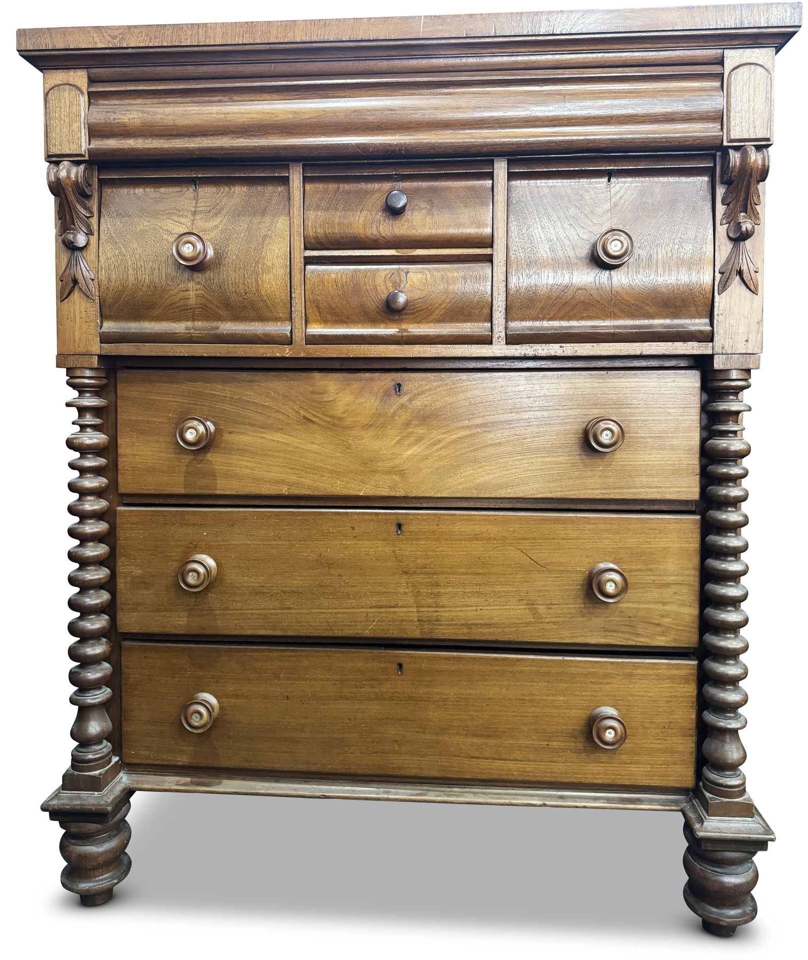 Australian Colonial 19th Century Cedar Chest of Drawers, (1 of 1)