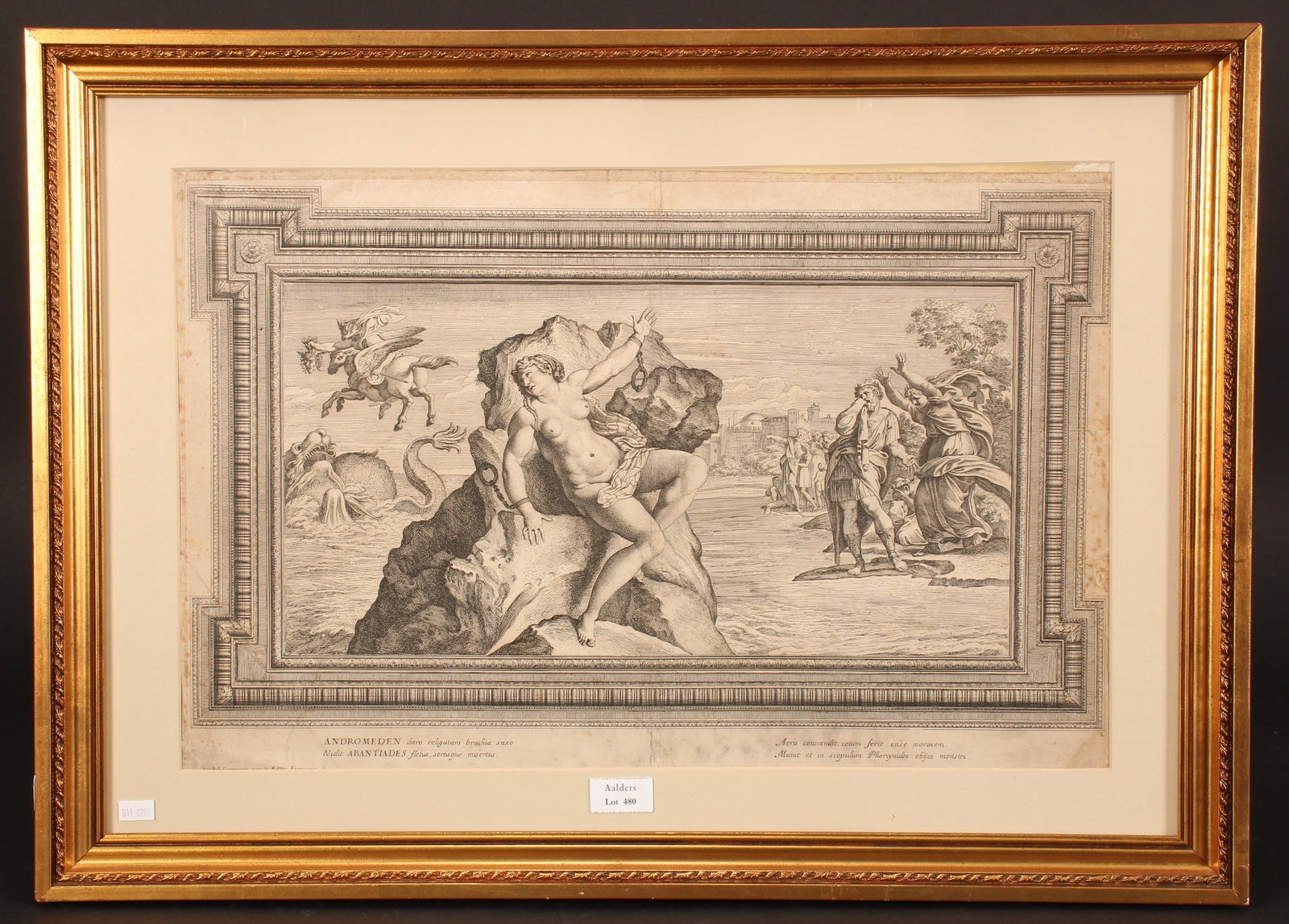 17th Century Etching after Annible Carracci, (1 of 6)