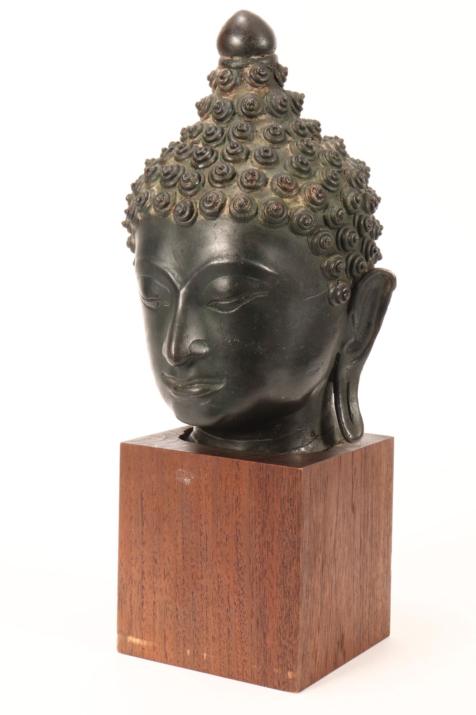 Large 19th Century Thai Lanna Style Buddha Head, (1 of 20)