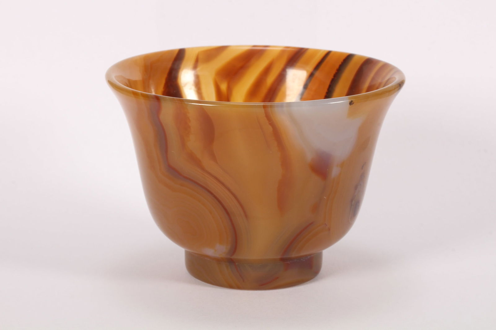 Chinese Qing Dynasty Agate Bowl, (1 of 5)
