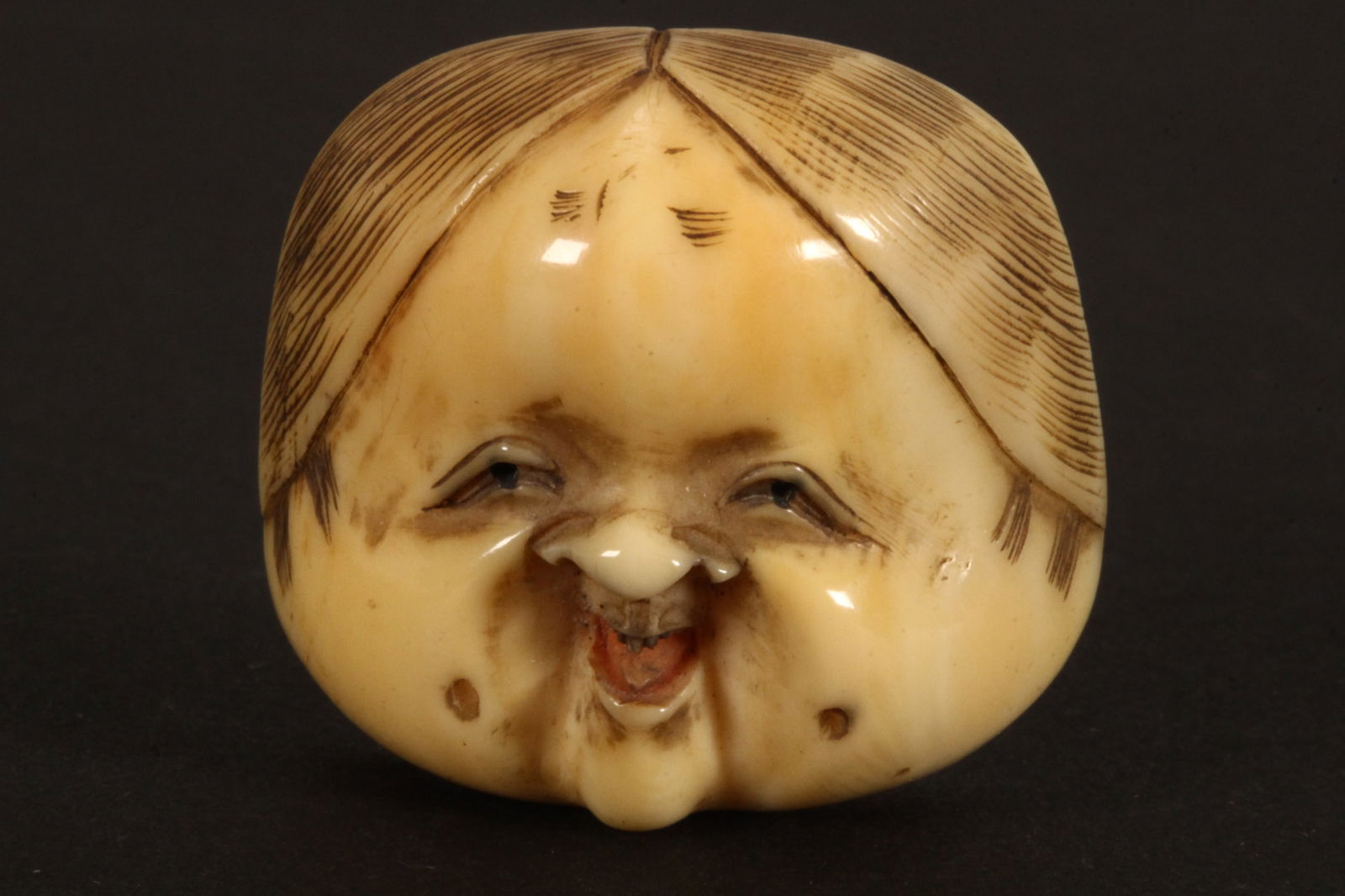 Japanese Meiji Period Carved Netsuke, (1 of 4)
