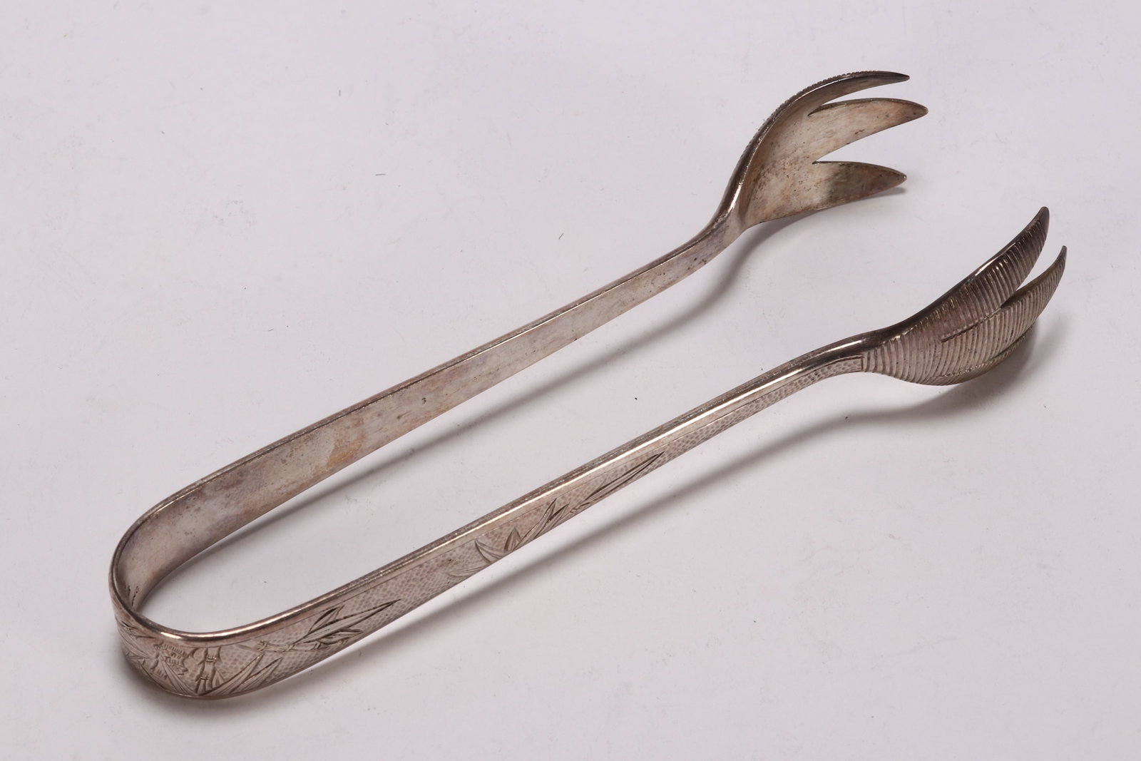 Hong Kong Sterling Silver Ice Tongs, (1 of 3)