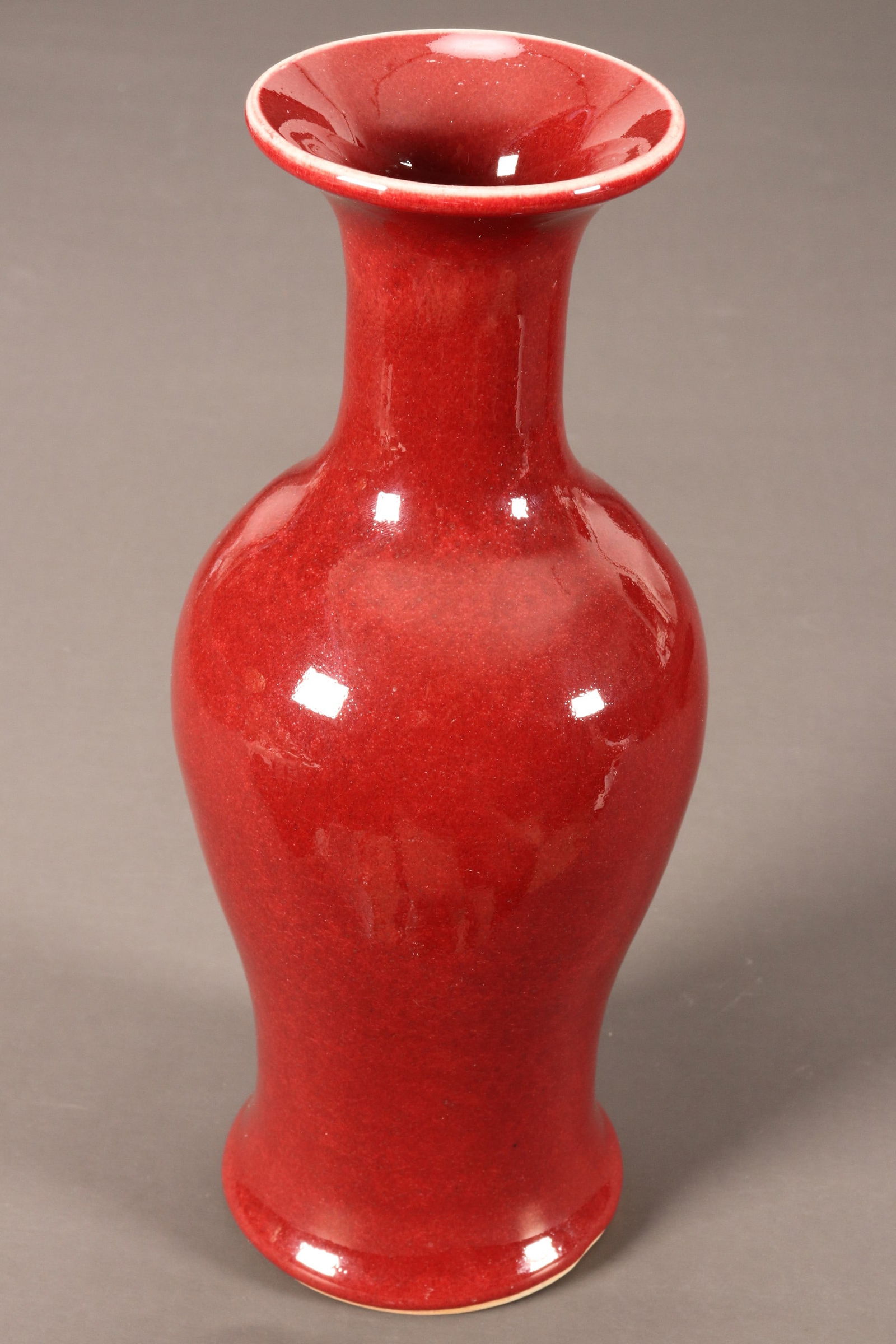 Chinese Sang De Boeuf Vase, (1 of 3)