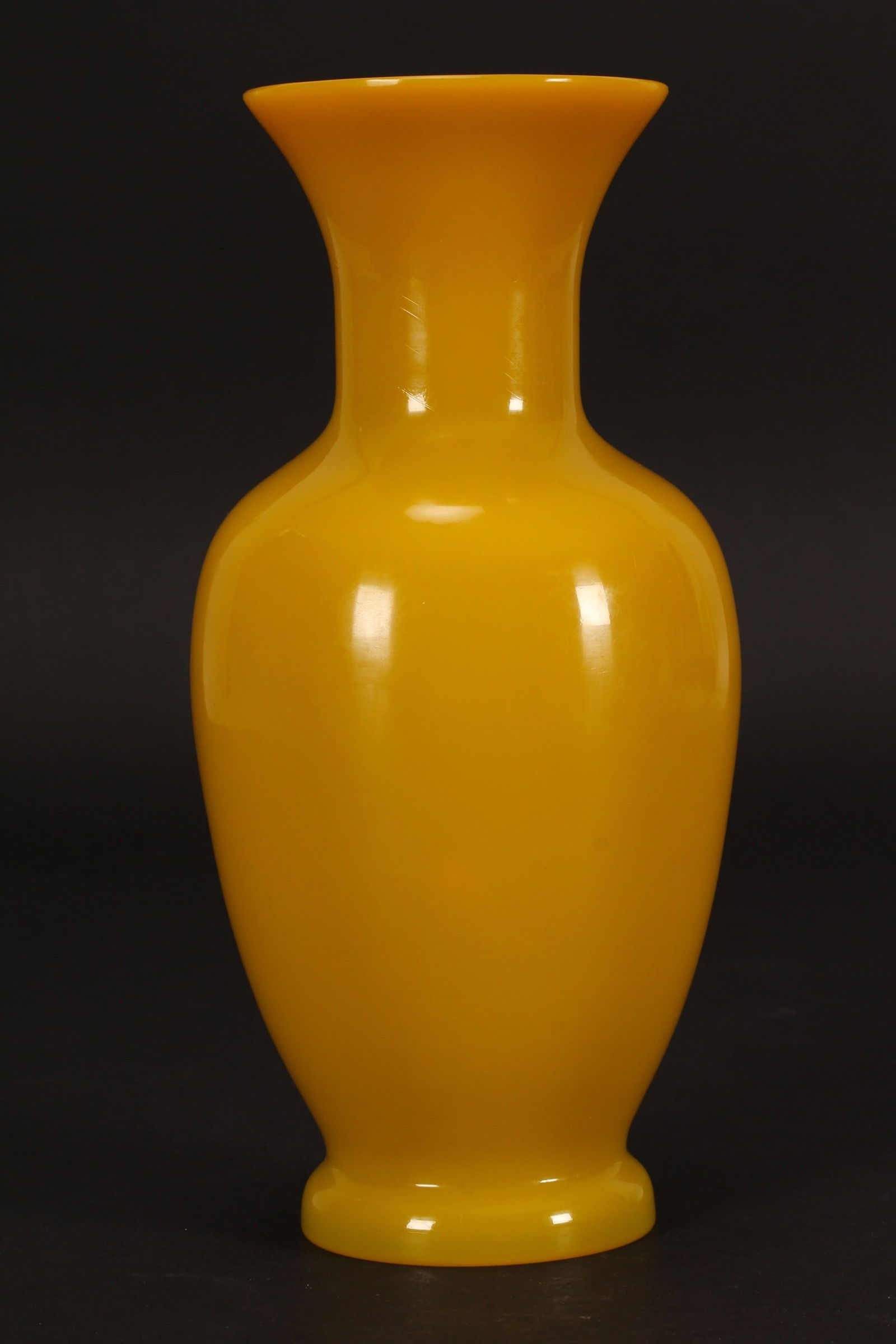 Chinese Peking Glass Vase, (1 of 5)
