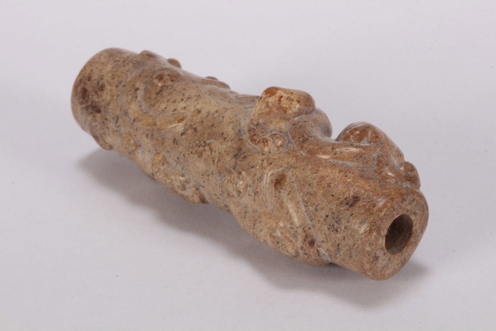 Chinese Carved Stone Toggle, (1 of 4)