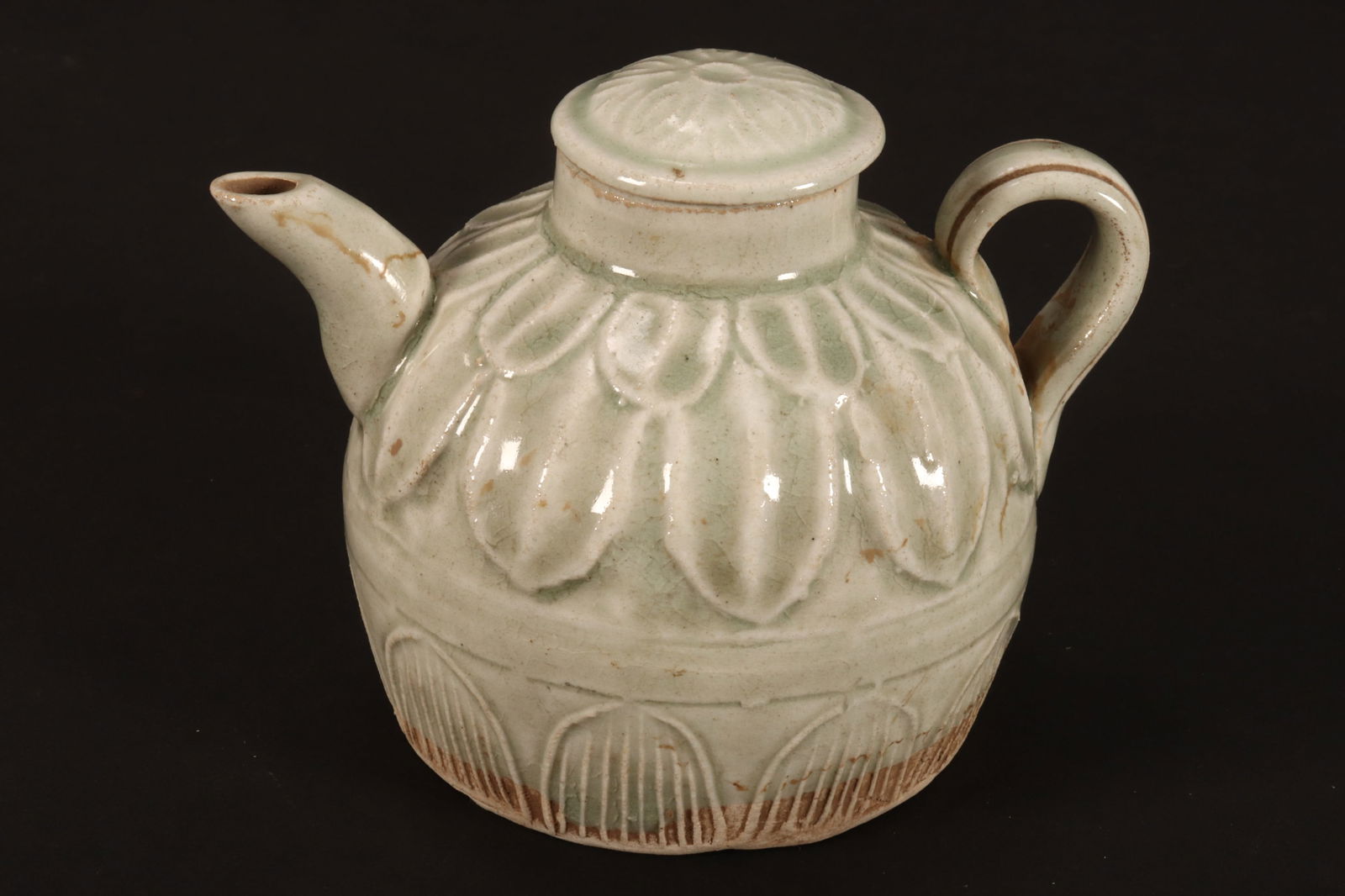 Chinese Song Dynasty Ewer and Cover, (1 of 3)