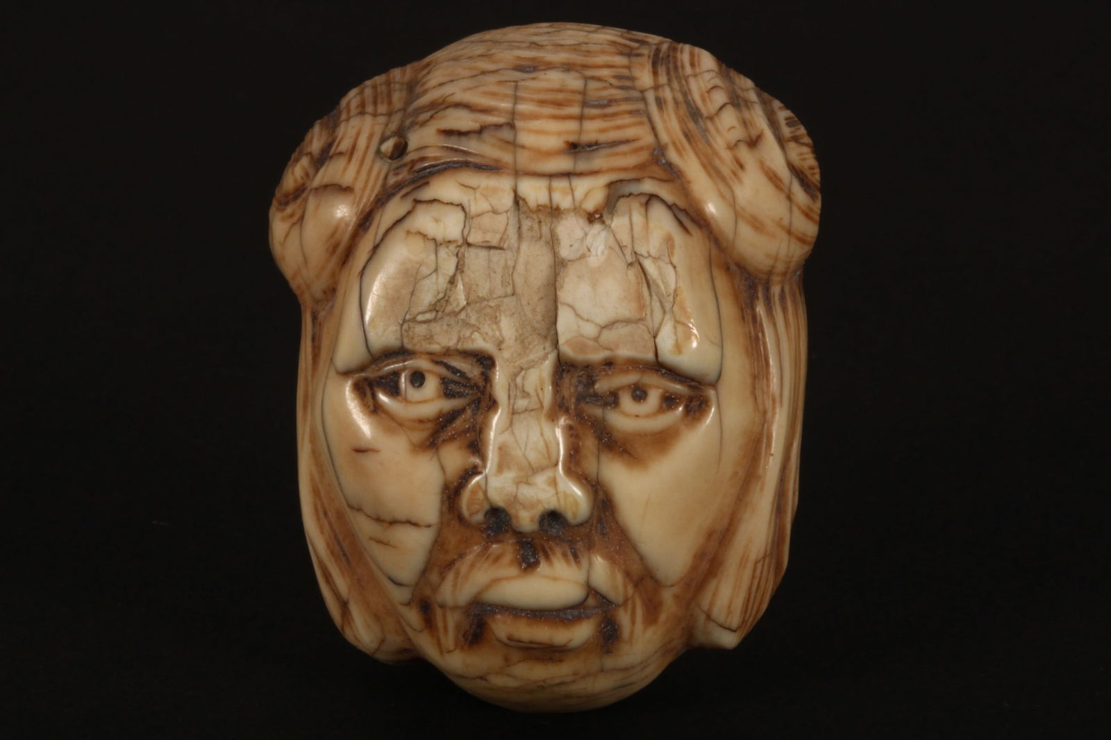 Japanese Edo Period Carved Ivory Netsuke, (1 of 4)