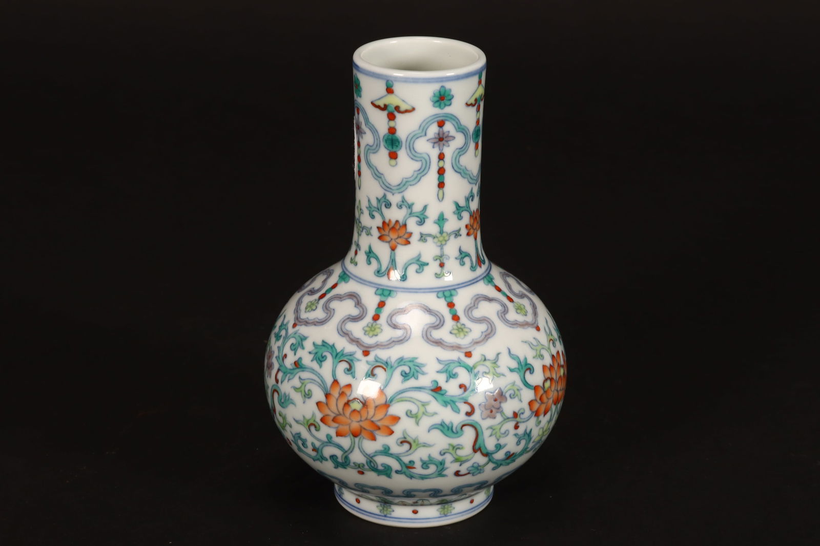 Chinese Doucai Porcelain Vase, (1 of 5)