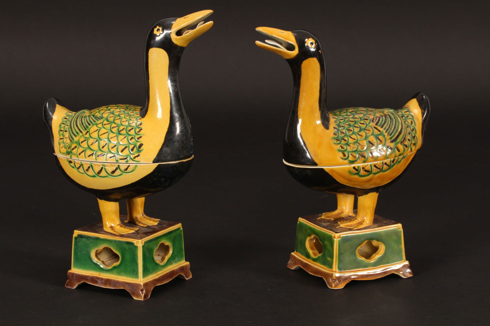 Pair of Chinese Porcelain Figural Box and Covers, (1 of 7)