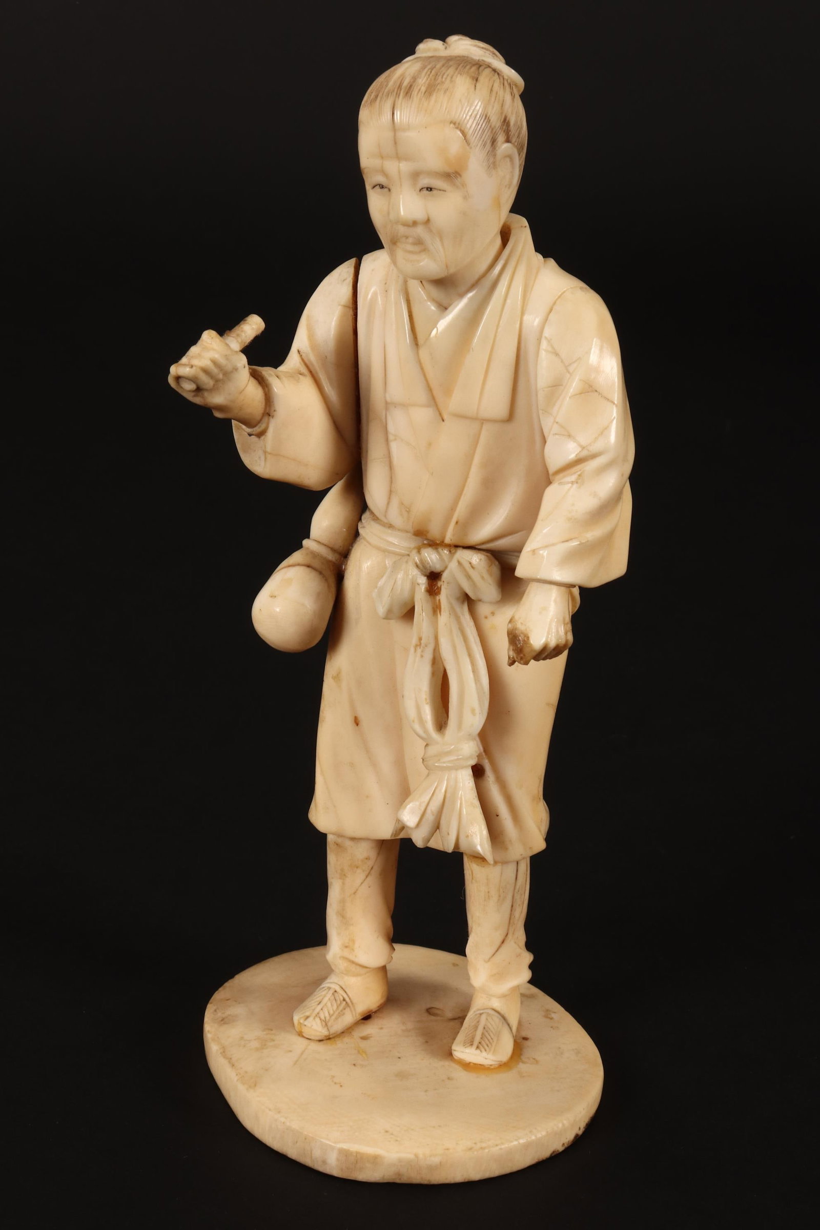 Japanese Carved Figure, (1 of 6)