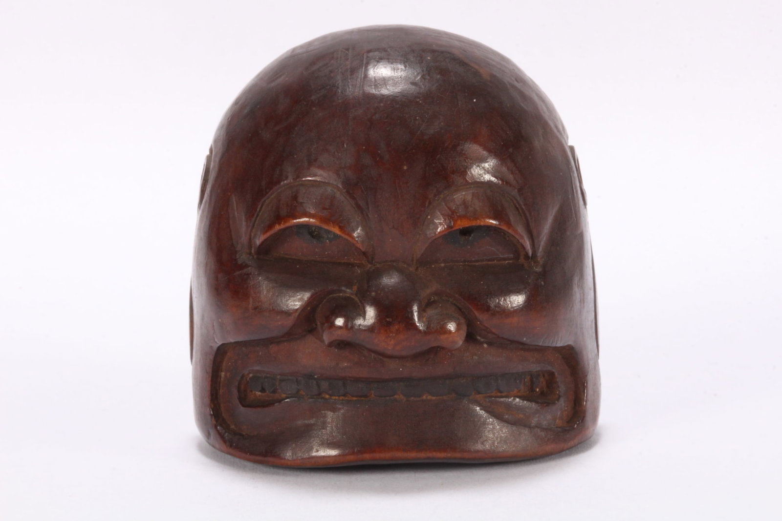 Japanese Carved Boxwood Netsuke, (1 of 5)