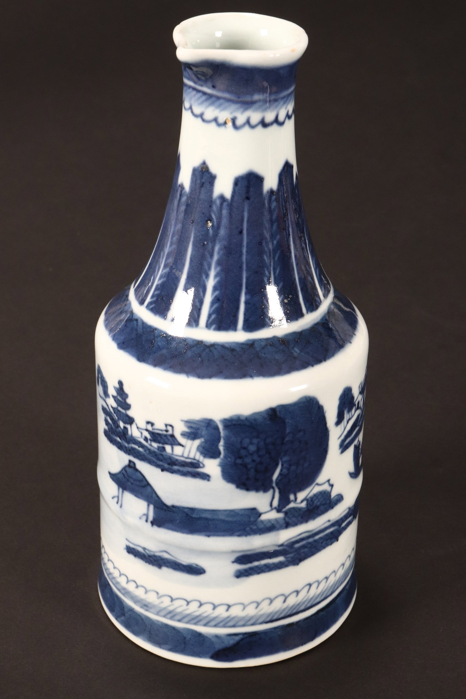 Chinese Blue and White Porcelain Ewer, (1 of 4)