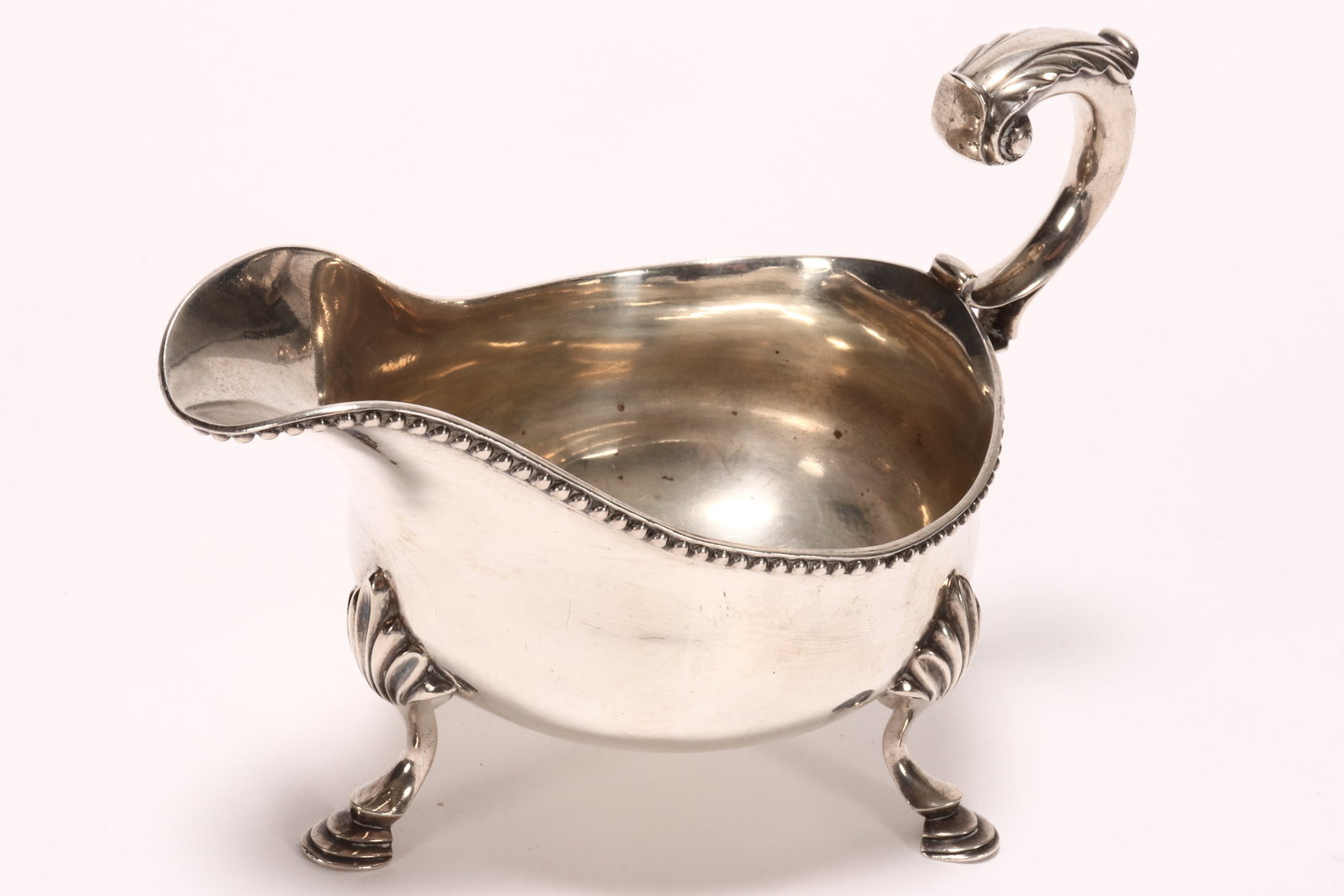 George III Sterling Silver Creamer, (1 of 5)