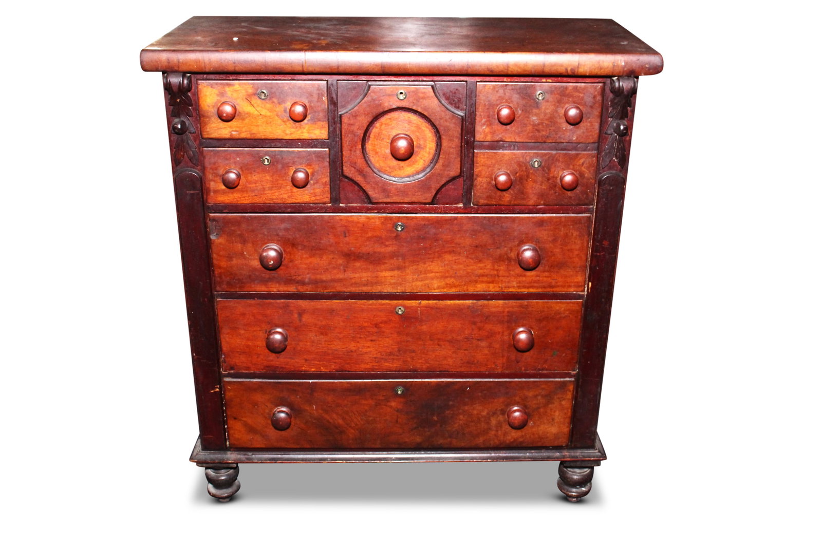 Victorian Cedar Chest of Drawers, (1 of 1)