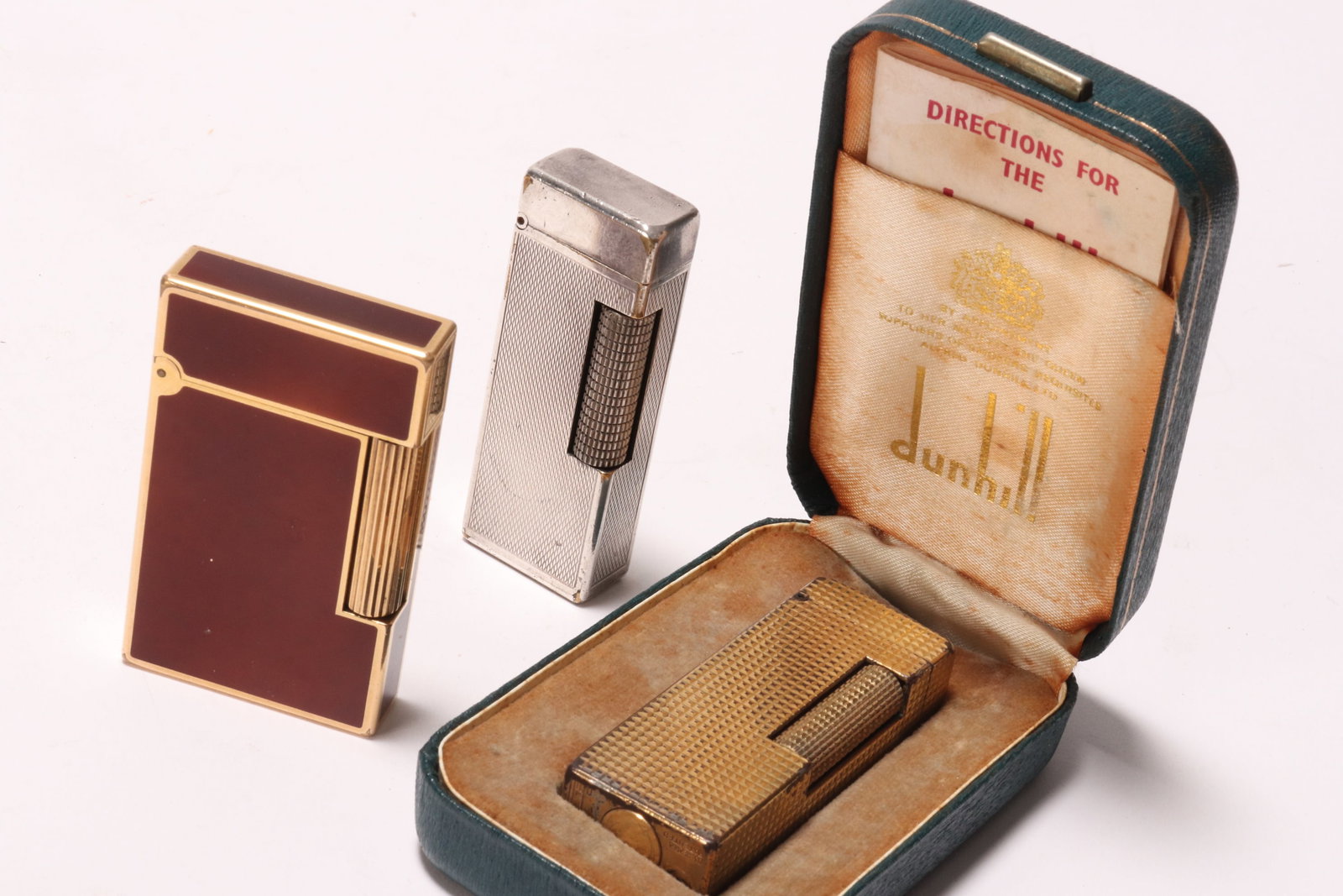 Dupont and Dunhill Cigarette Lighters, (1 of 1)