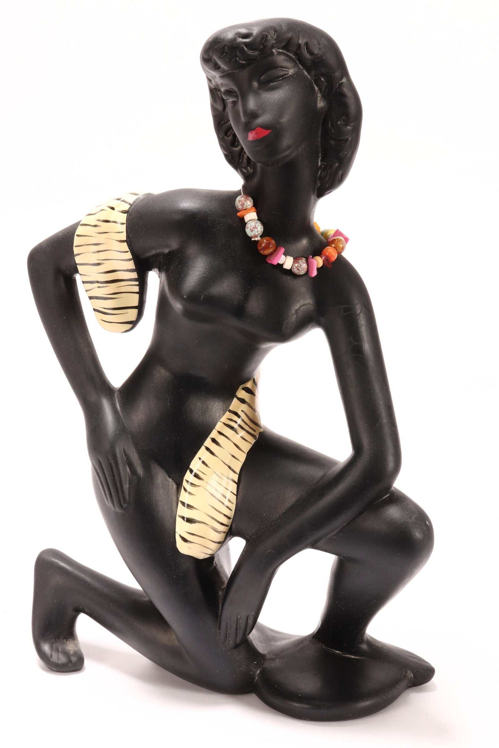 Barsony Ceramic Figure of a Lady, (1 of 2)