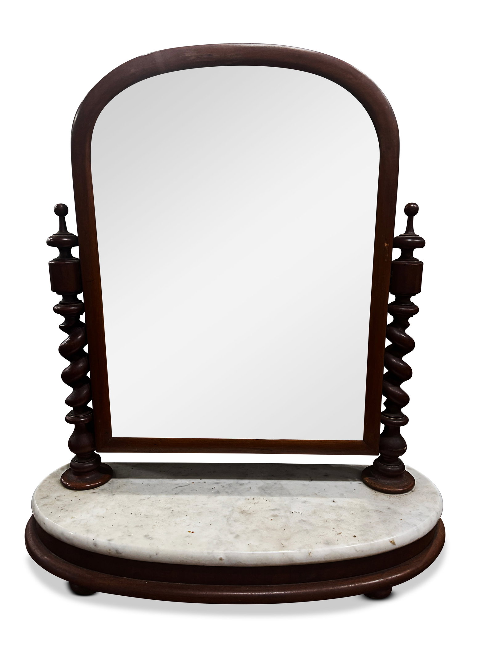 Victorian Marble Top Dressing Table Mirror, (1 of 1)
