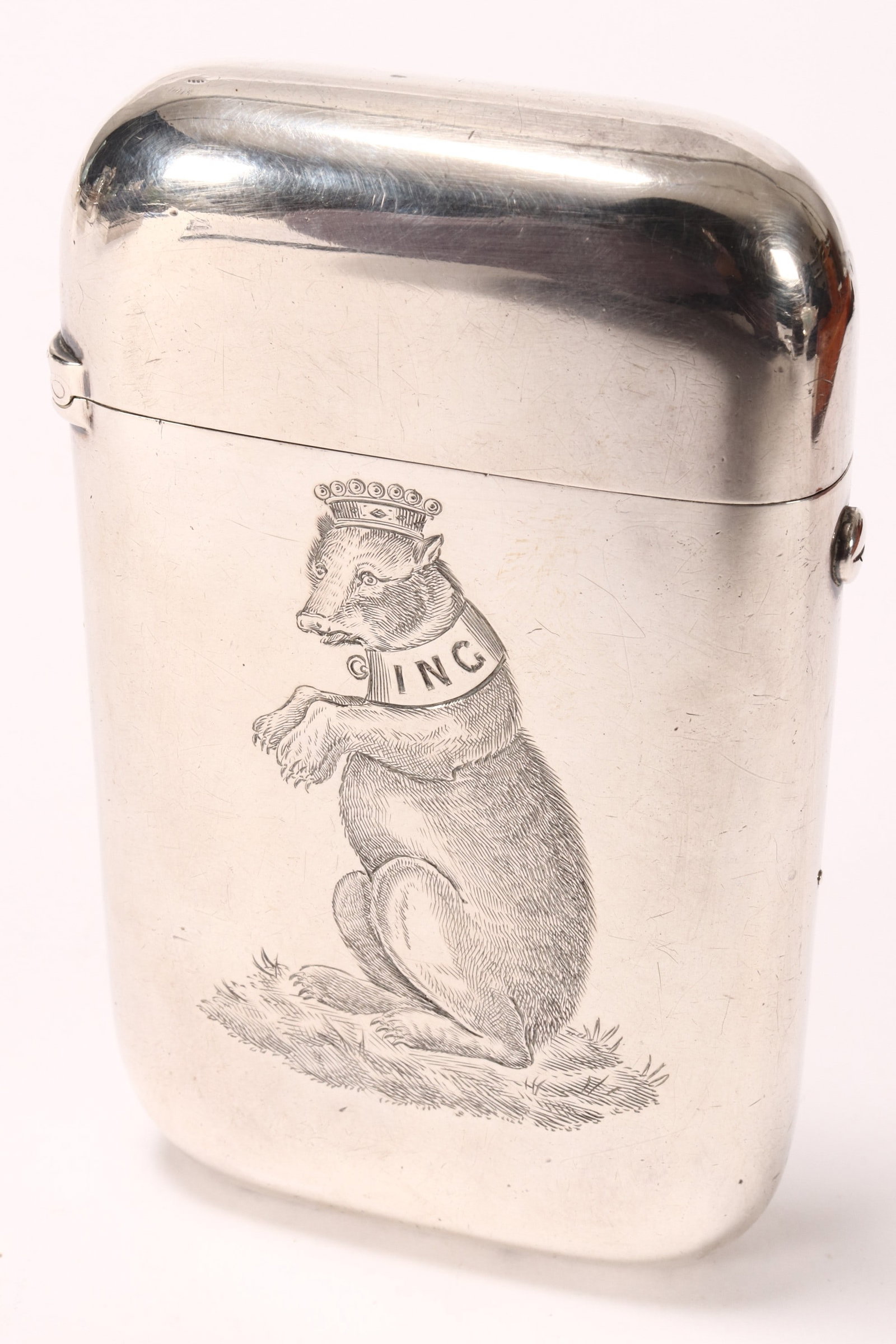Victorian Sterling Silver Cigar Case, (1 of 4)