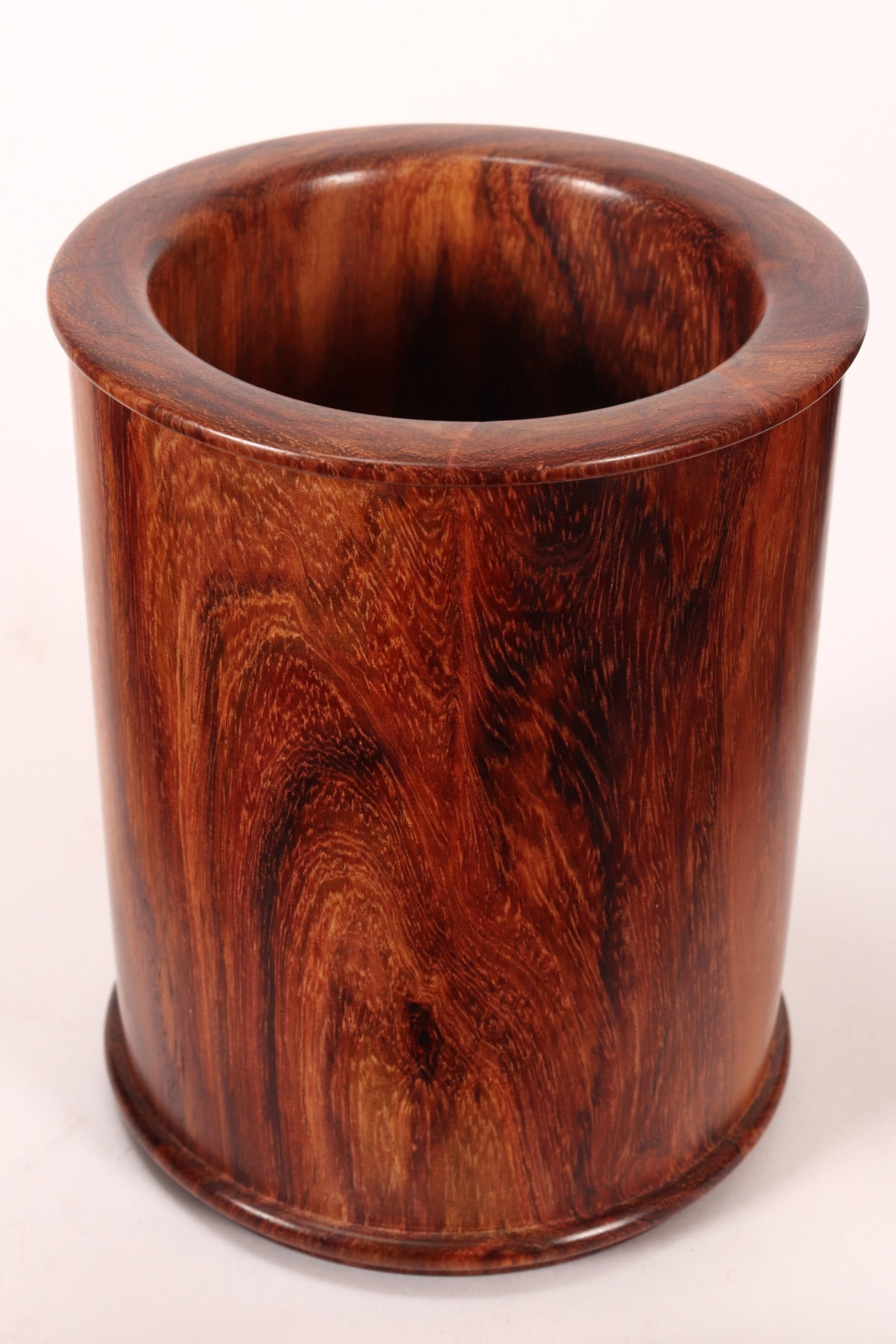 Huanghuali Brush Pot, (1 of 3)
