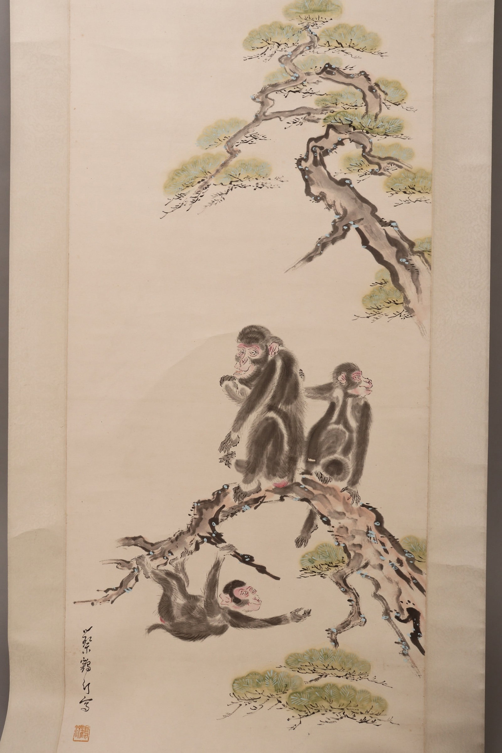 Chinese Hanging Scroll, (1 of 6)