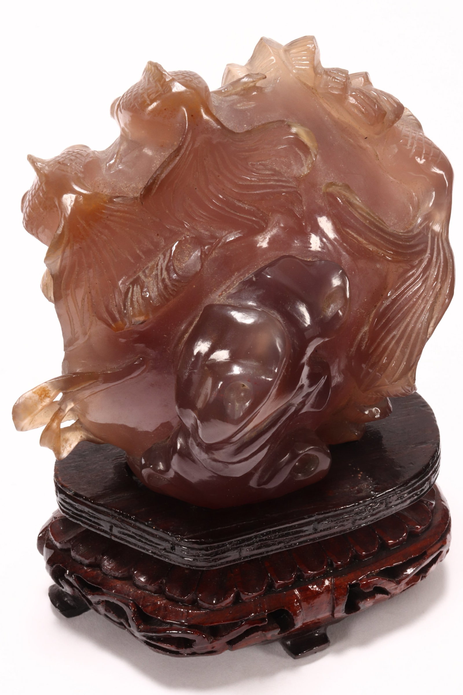 Chinese Agate Carving, (1 of 2)