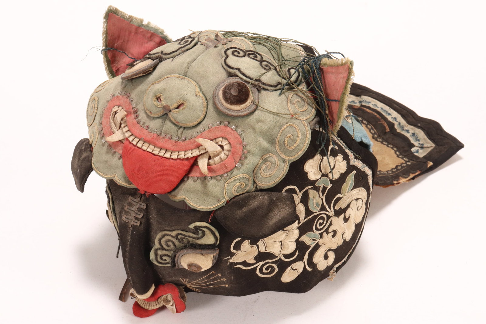 Chinese Qing Dynasty Child's Wind Hat, (1 of 4)