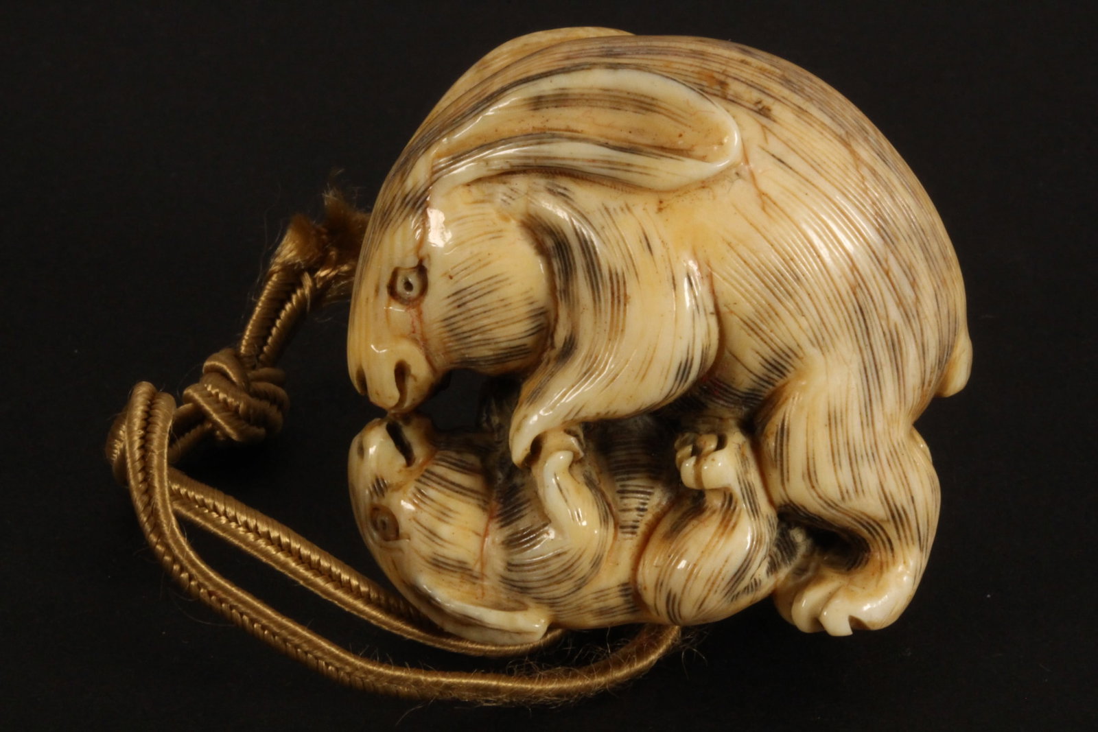 Japanese Carved Nestuke, (1 of 6)