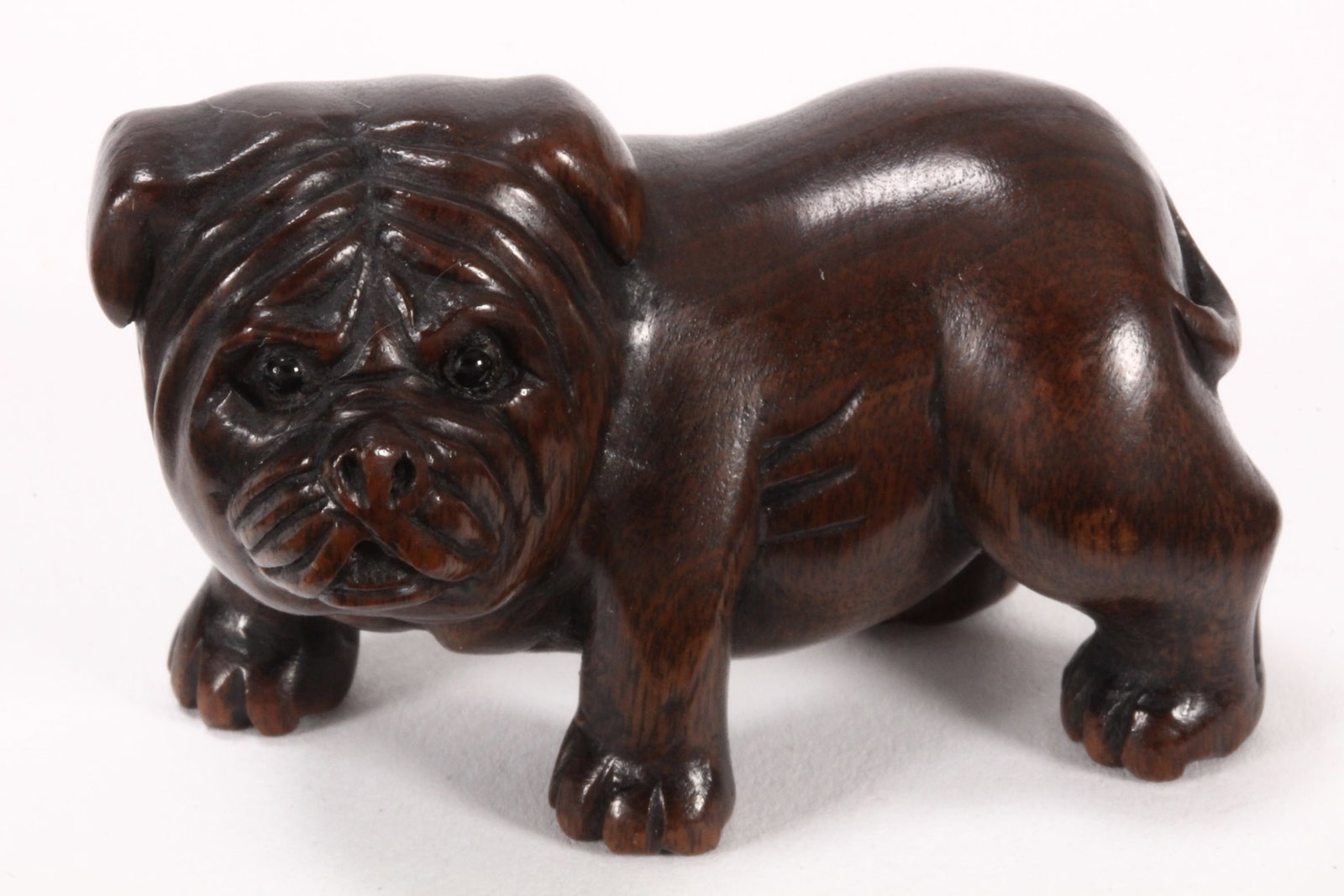 Japanese Carved Wooden Netsuke, (1 of 5)
