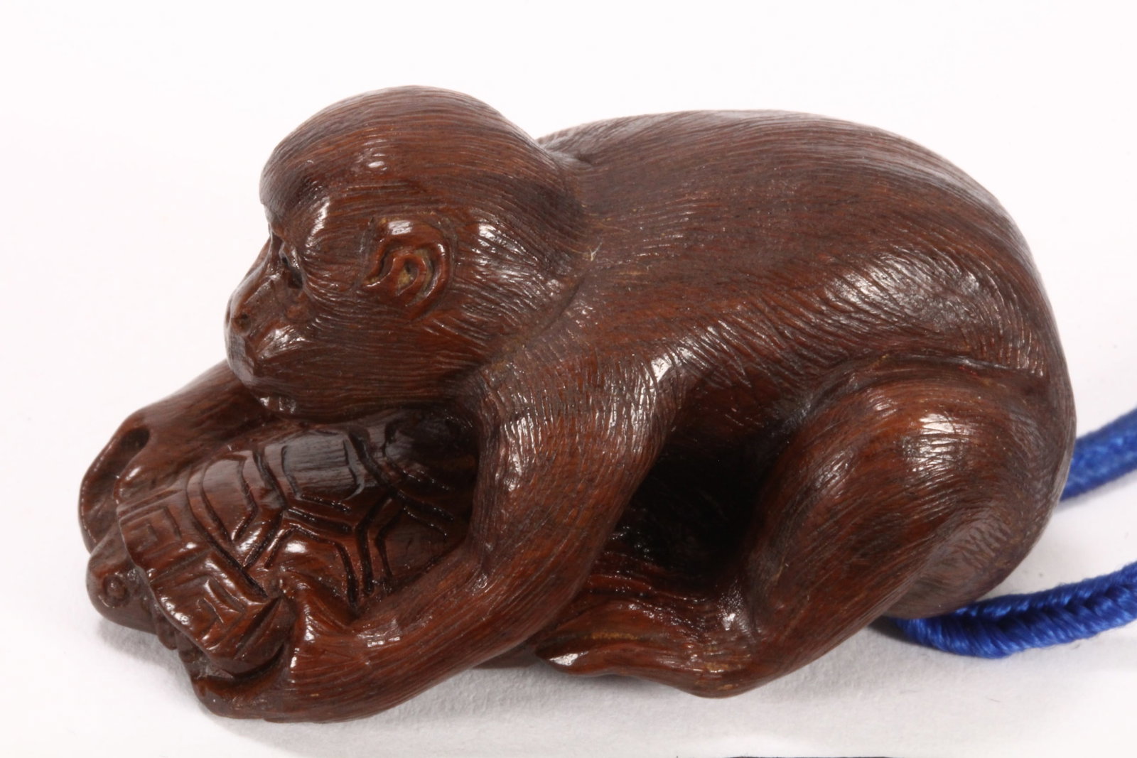 Japanese Carved Wooden Netsuke, (1 of 5)
