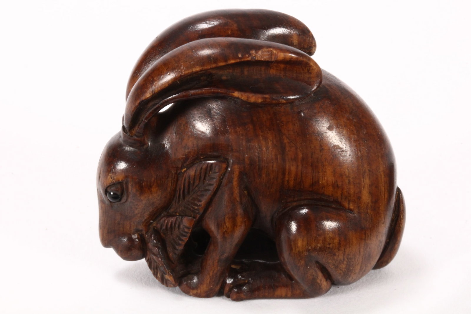 Japanese Carved Wooden Netsuke, (1 of 5)