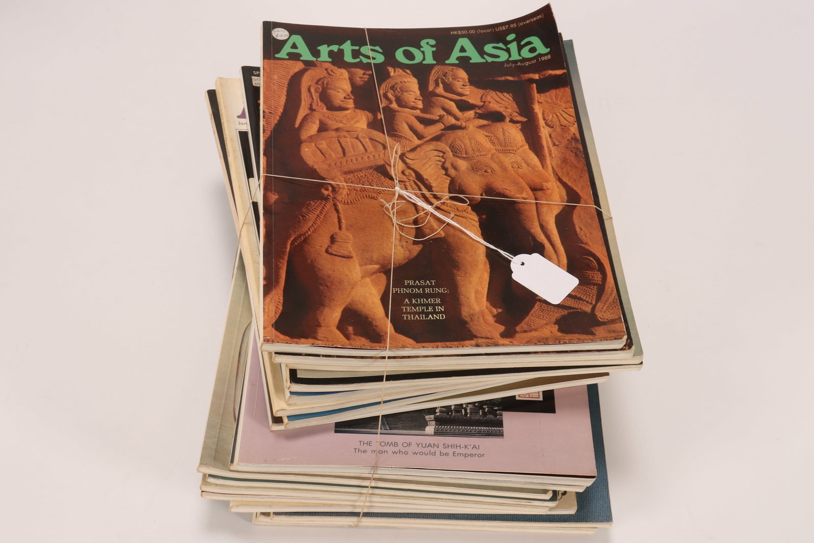 Quantity of Arts of Asia Magazines,: dated 1980-1989 (18)
