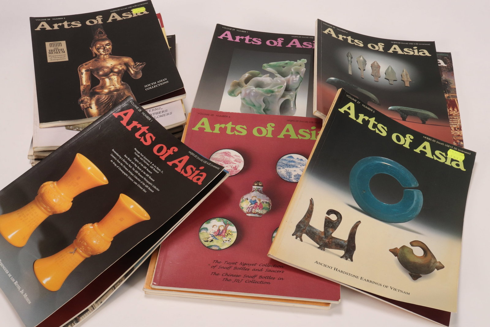 Quantity of Arts of Asia Magazines, (1 of 2)