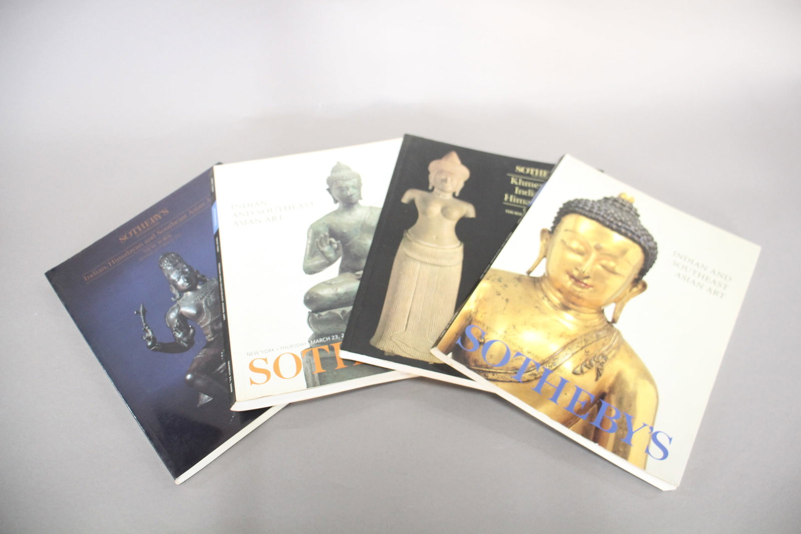 Four Indian and Southeast Asian Auction Catalogues: including Christies and Sotheby's (qty)