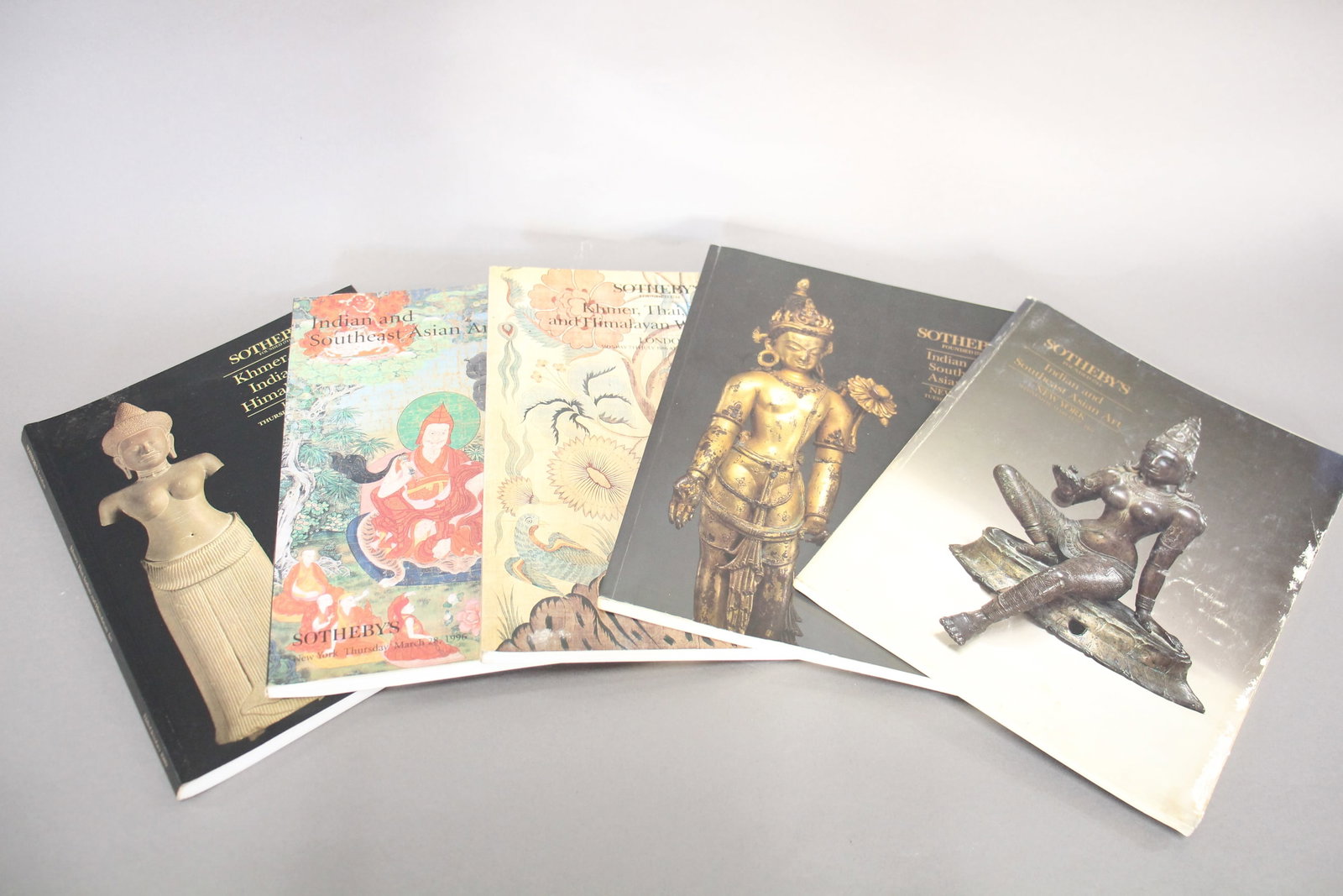 Five Indian and Southeast Asian Auction Catalogues (1 of 2)