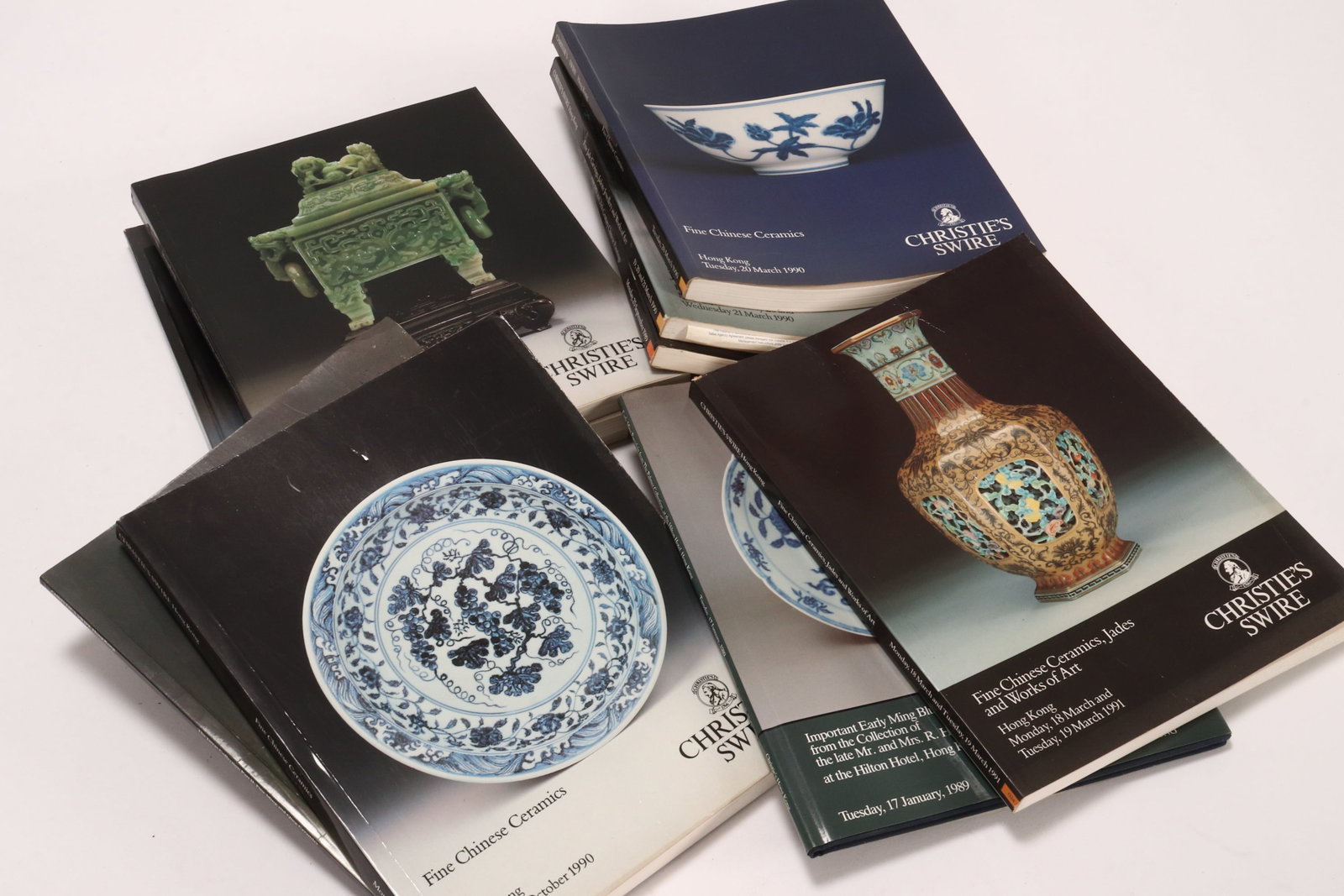 Group of Christie's Hong Kong Asian Art Catalogues, (1 of 2)