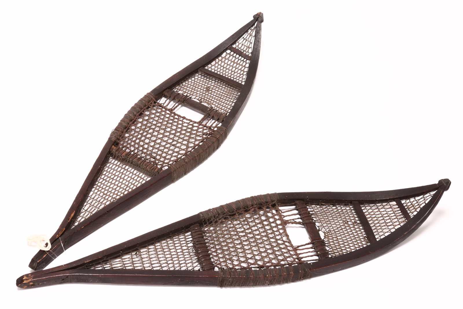 Early 20th Century Pair of Small Snow Shoes, (1 of 1)