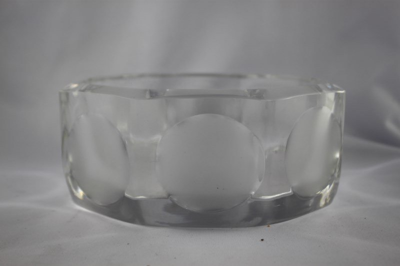 Orrefors Glass Bowl,: d 19cm