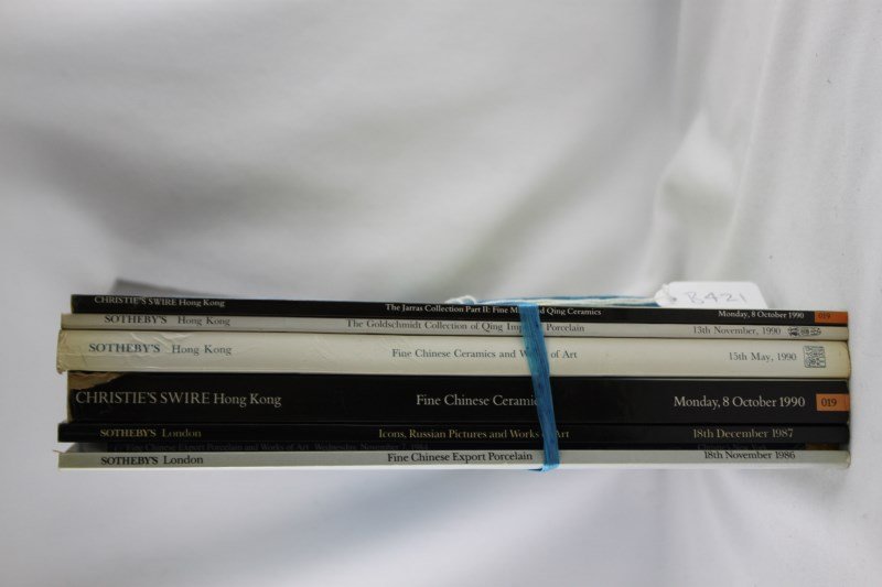 Quantity of Assorted Asian Art Auction Catalogues,: (qty)
